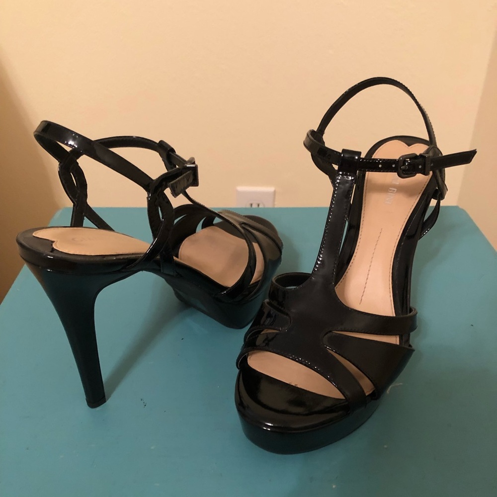 Gianna Bini Black Platforms